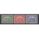 ESPAÑA 1928 Yv HUERFANOS DE TELEGRAFOS 4/6 SERIE COMPLETA DE ESTAMPILLAS NUEVAS CON GOMA RARA 53.35 € EN EDIFIL 65 €